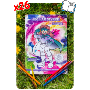 Jeg har styrke - malebog (klassesæt 26stk.)