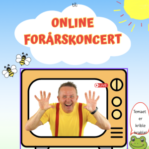 Enkeltbillet - Online Krible krable koncert